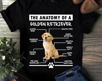 La Vita è Migliore con Un Cane Golden Retriever Maglietta