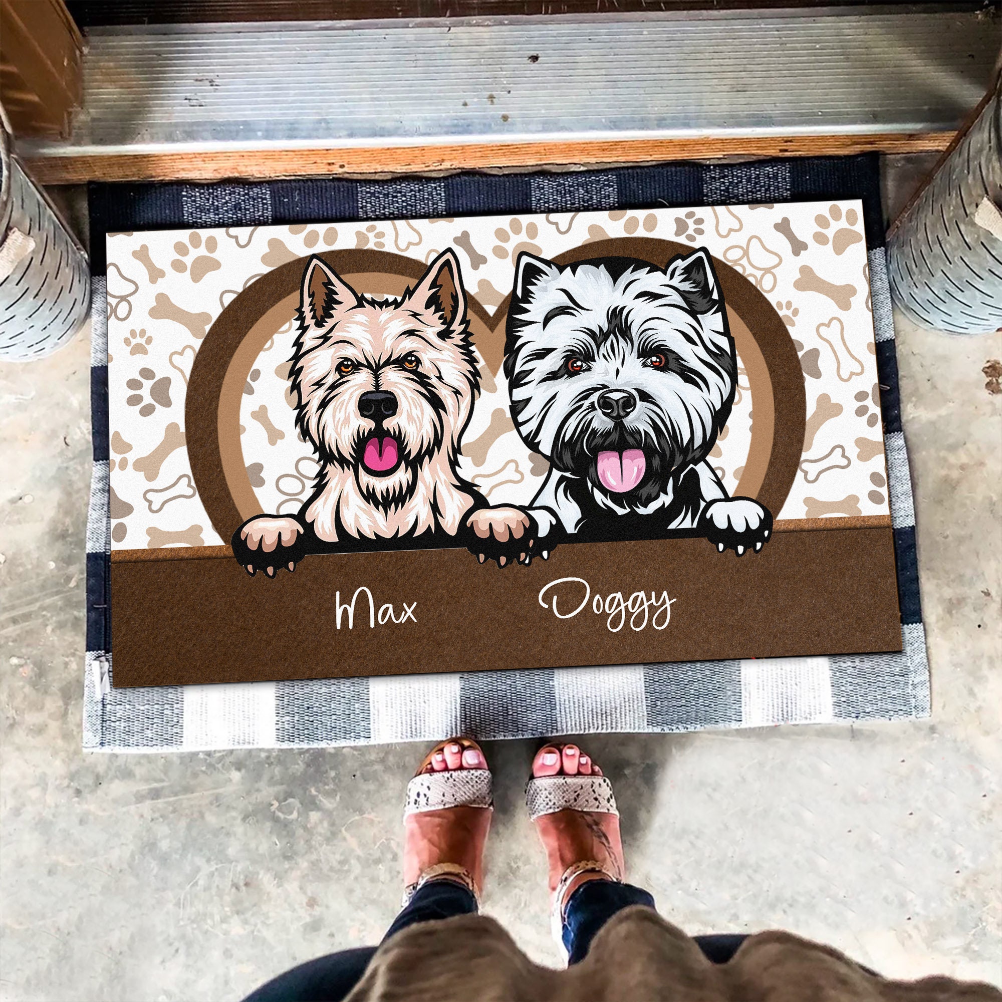 Westie doormat store