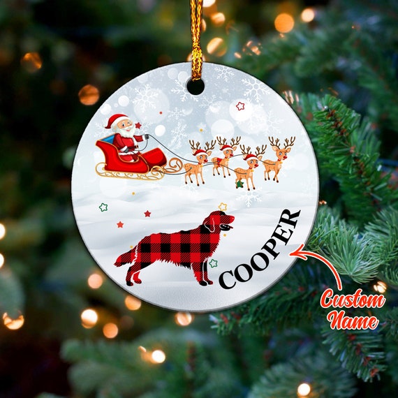 Dog sled christmas ornament Clearance