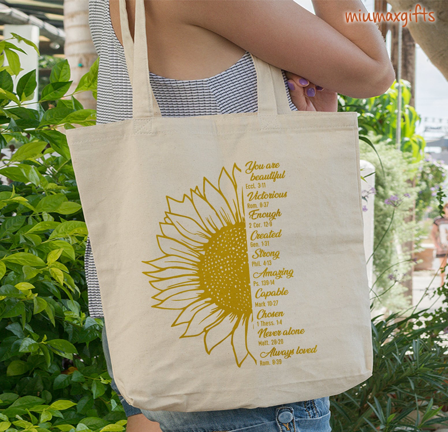 Fruit of the Spirit Butterfly Tote Bag Christian Tote Bag Christian Tote  Bags Jesus Tote Bag Church Bible Bag Everyday Bag Butterfly Bag 
