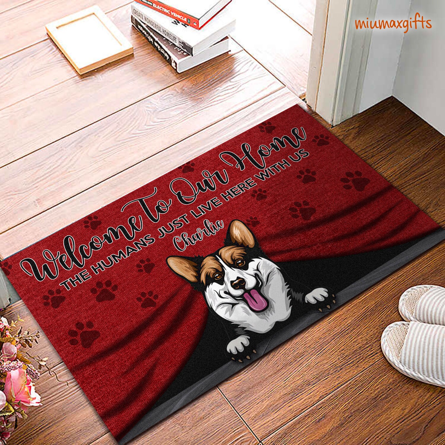 Personalized Dog Doormat Custom Dog Doormat to Our Etsy