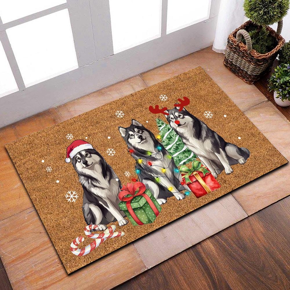 Kerstdeurmat