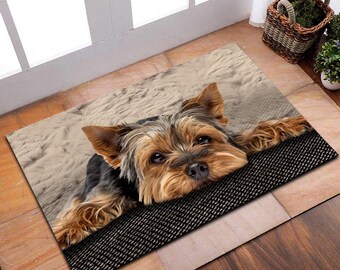 Yorkshire Terrier Rug, Yorkshire Terrier Doormat, Yorkshire
