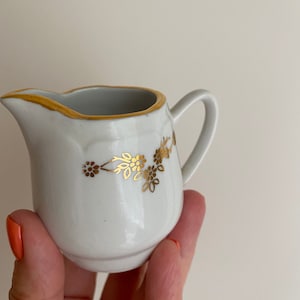 Latvian Vintage porcelain Creamer / Coffee Serving