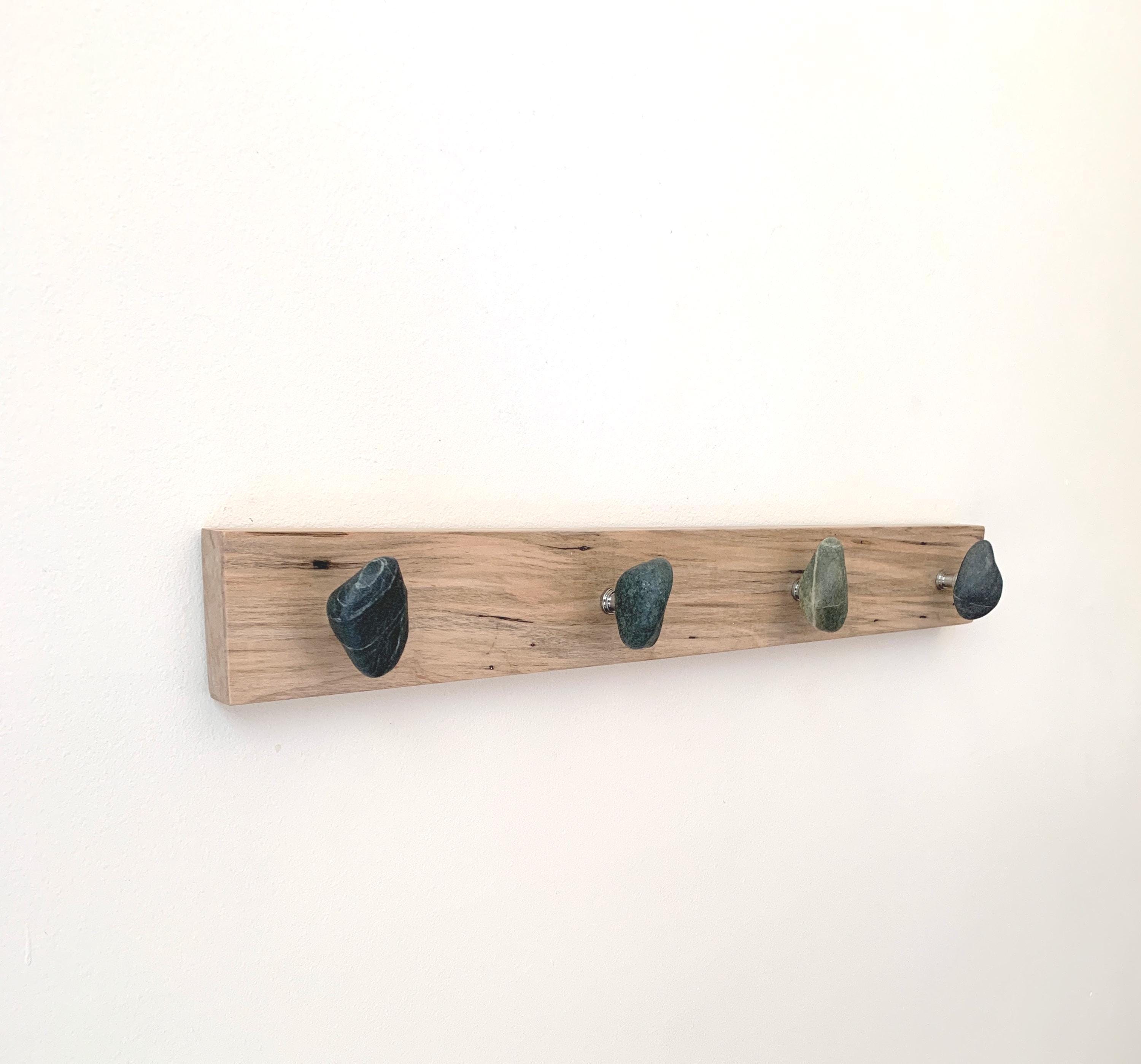 Beach Stone Maple Hooks – Lake House Towels – Coastal Decor