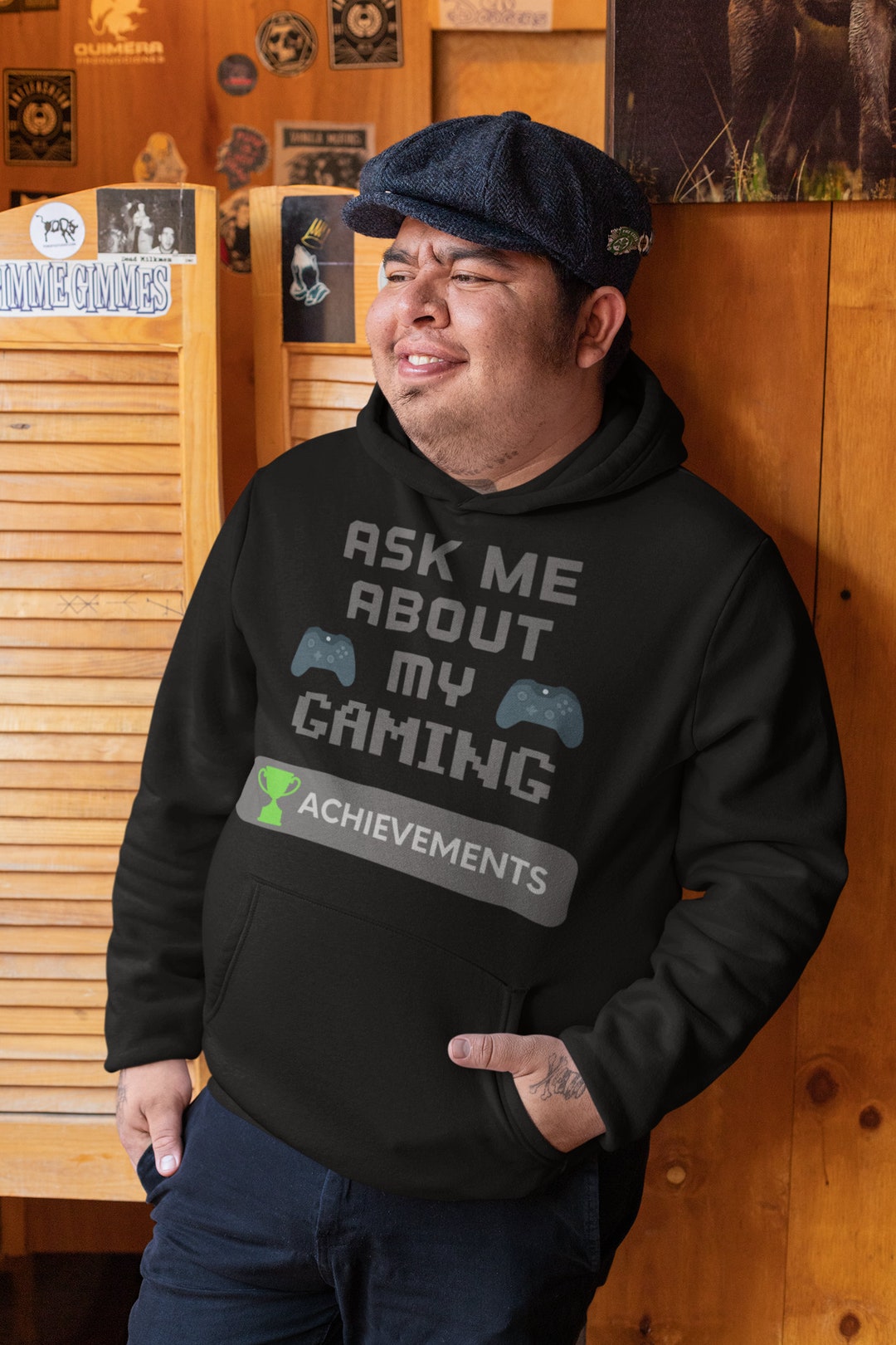 Ask Me About My Gaming Achievements Hoodie Gamer Hoodie Gift - Etsy
