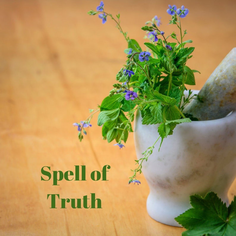 TELL THE TRUTH Spell Stop Gossip Stop Lying Protection - Etsy