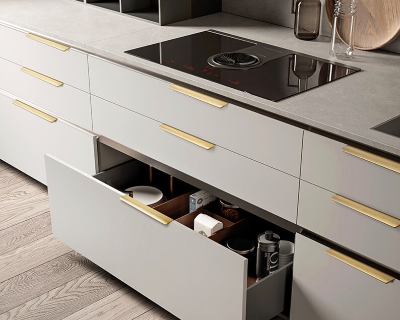 8 120cm Invisible Long Hands Pulls Bedroom Drawer Etsy