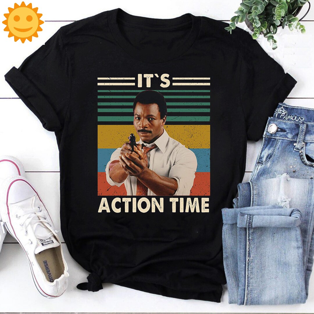 It's Action Time Vintage TShirt, Action Jackson Shirt, Carl Weathers
