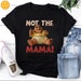 T-shirt vintage Not The Mama Baby Dinosaur, chemise Baby Sinclair, chemise dinosaures, chemise de série télévisée, chemise de film des années 90, chemise de film comique