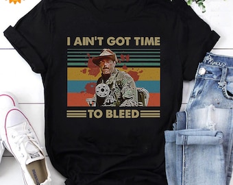 Jesse Ventura Predator I aint got time to bleed shirt, guys shirt