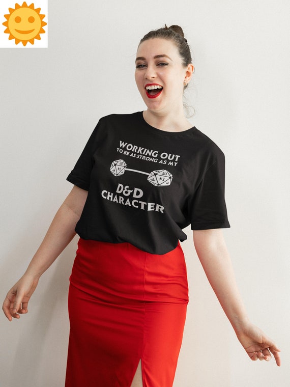 Working Out D&D T-Shirt Working Out D&D T-Shirt