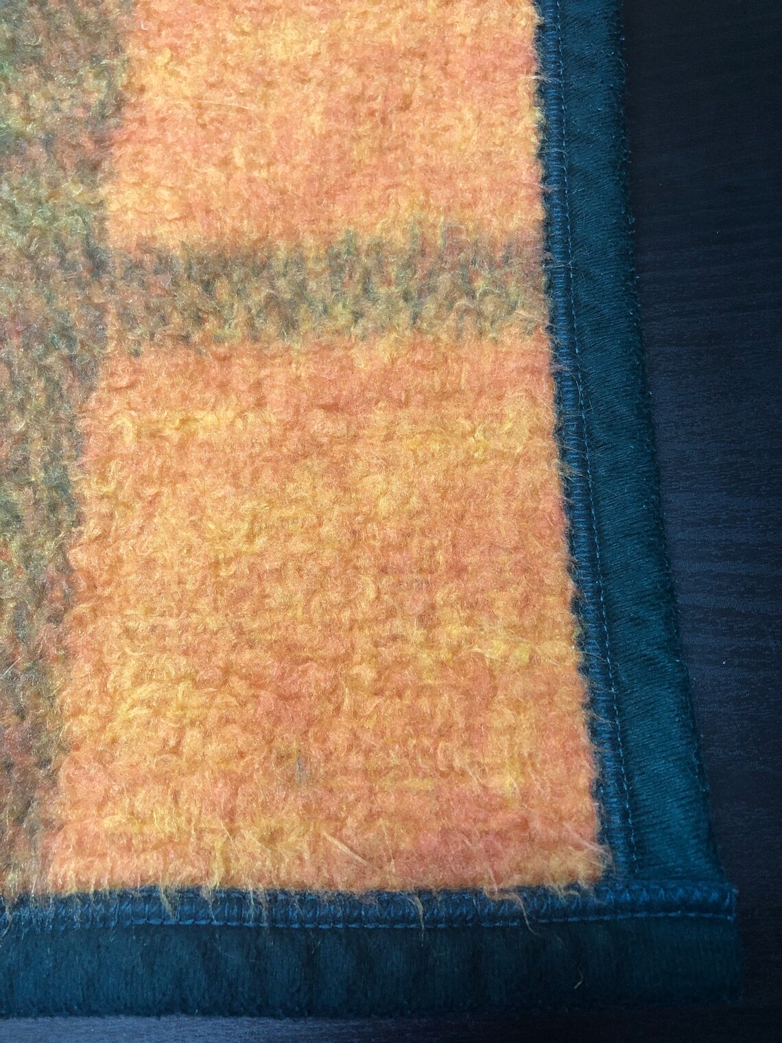 Vintage Biederlack Fall Leaves Blanket Made In USA 75 X 51 Etsy