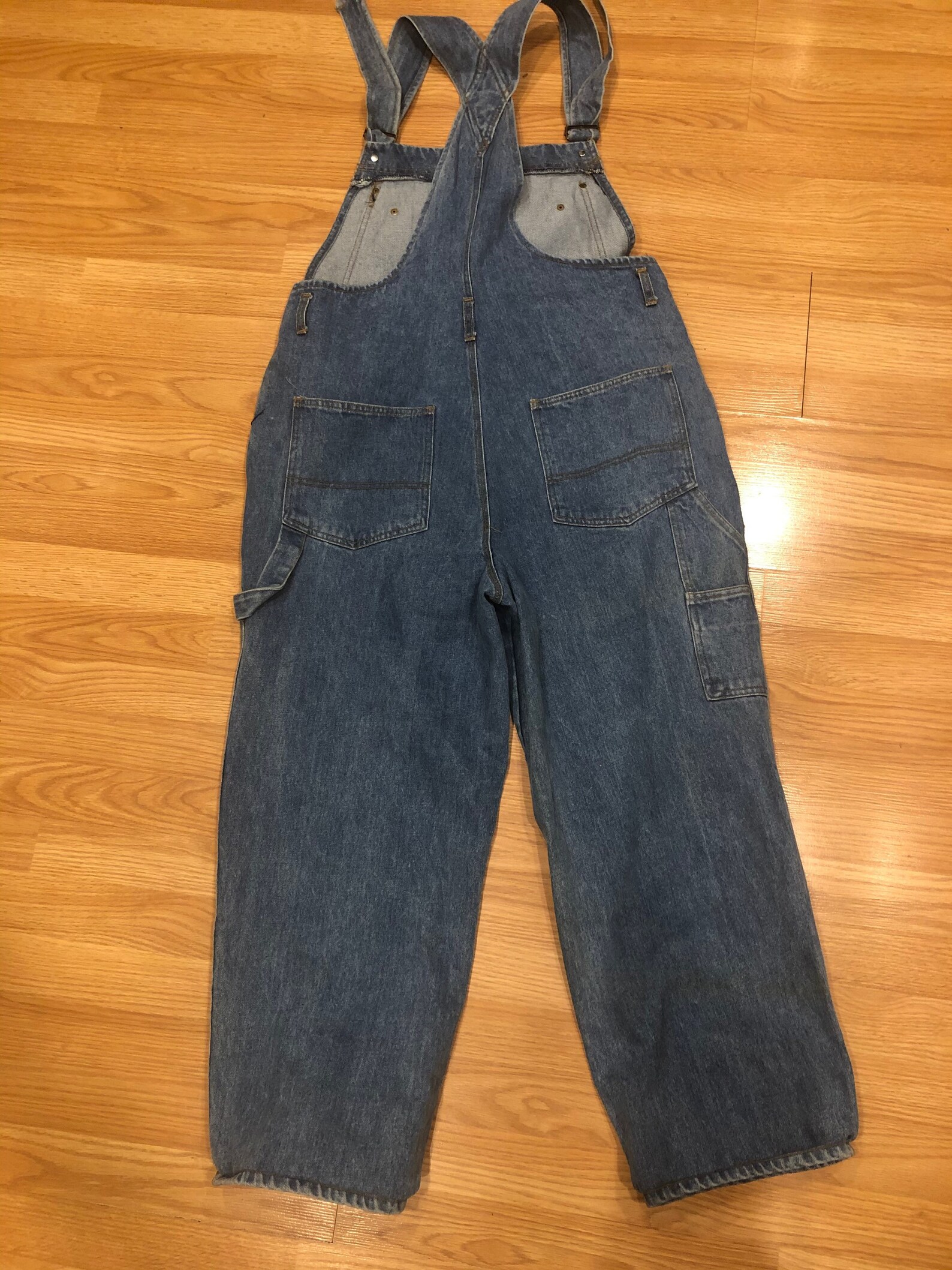 Vintage High5 Men Large Denim Overalls Chore Western Cowboy Etsy