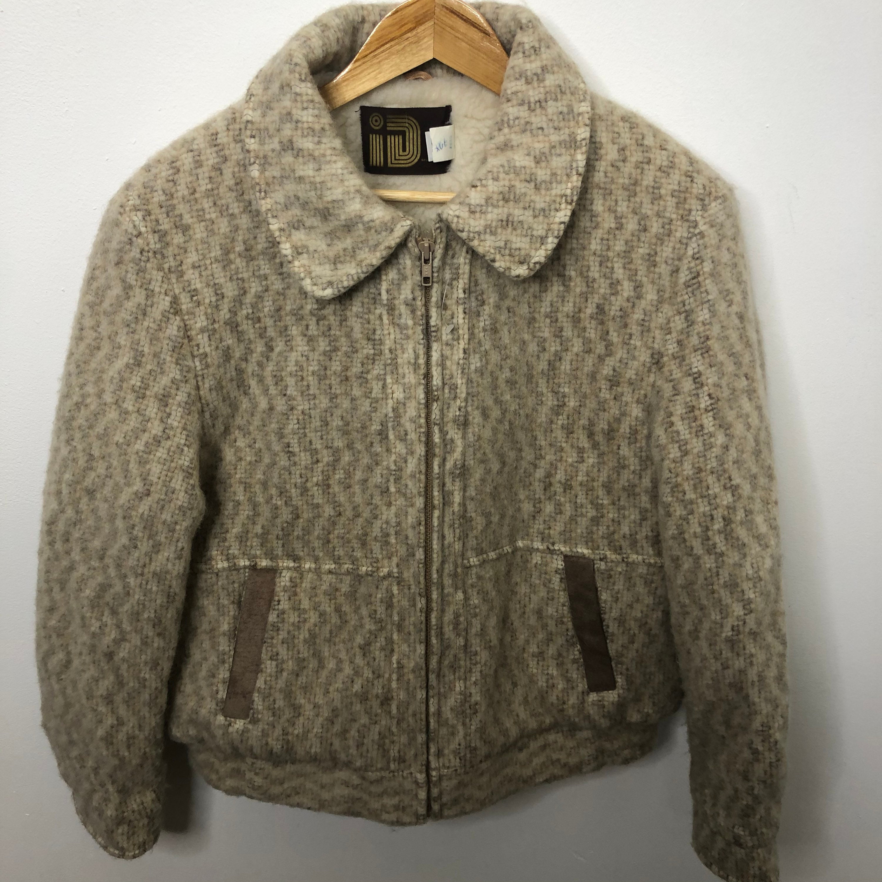 Vintage Rice Sportswear Wool Sherpa Lined Hipster Men 42 M/L | Etsy