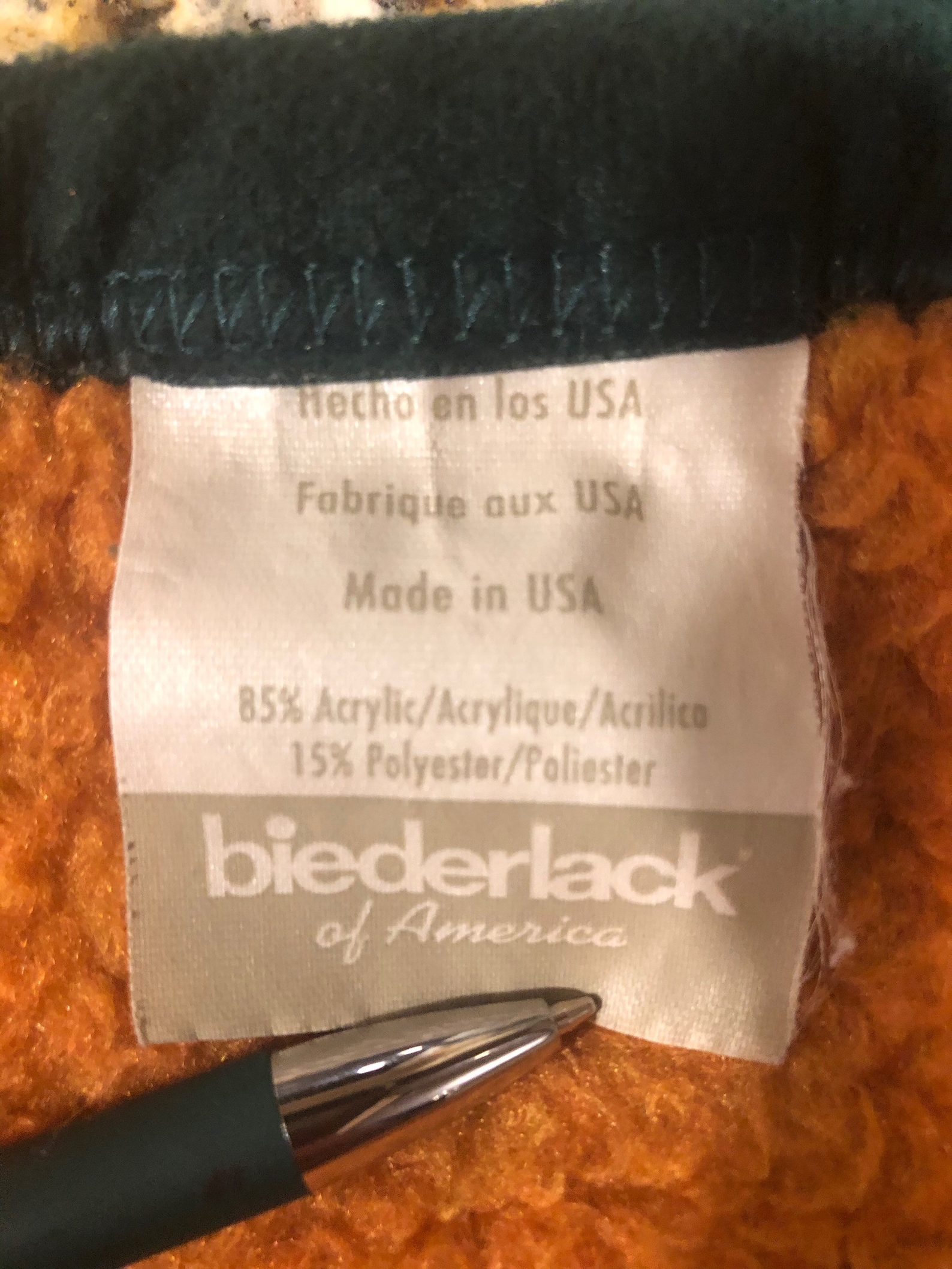 Vintage Biederlack Fall Leaves Blanket Made In USA 75 X 51 Etsy