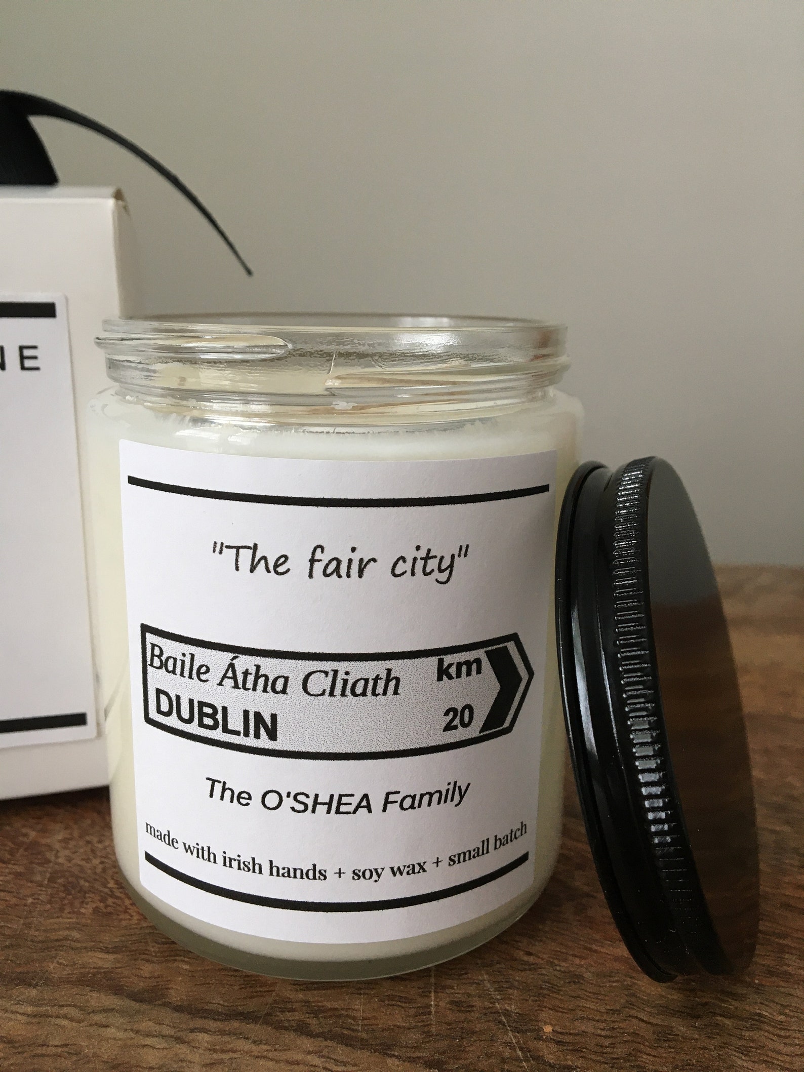 Irish Candles Irish Gifts Dublin Gift friend gift soy Etsy