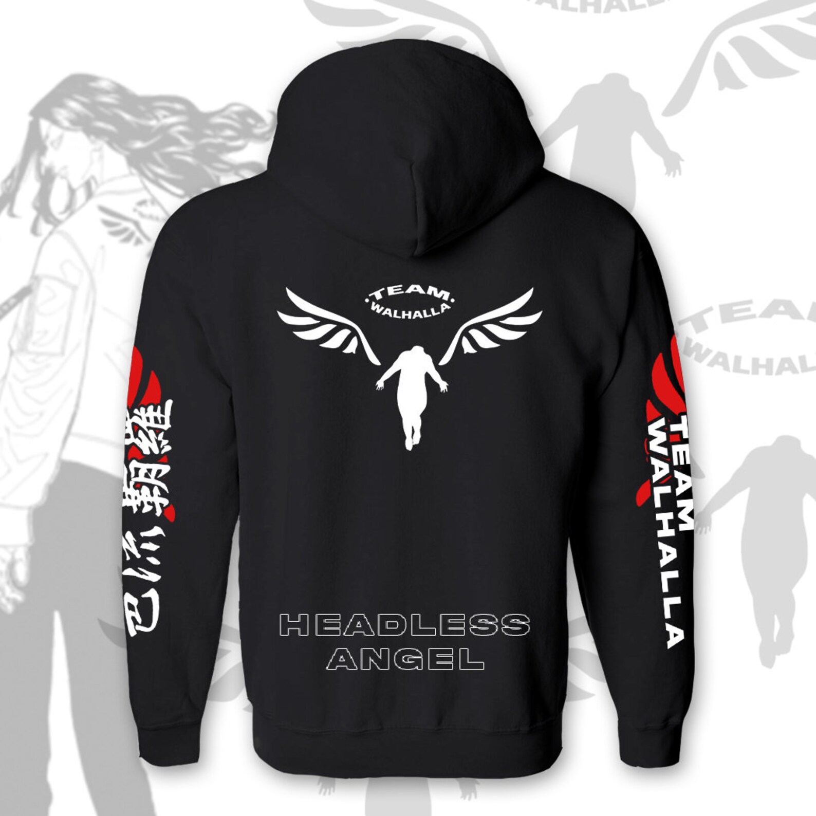 Hoodie Valhalla Tokyo Revengers Unisex Sweatshirt Valhalla | Etsy