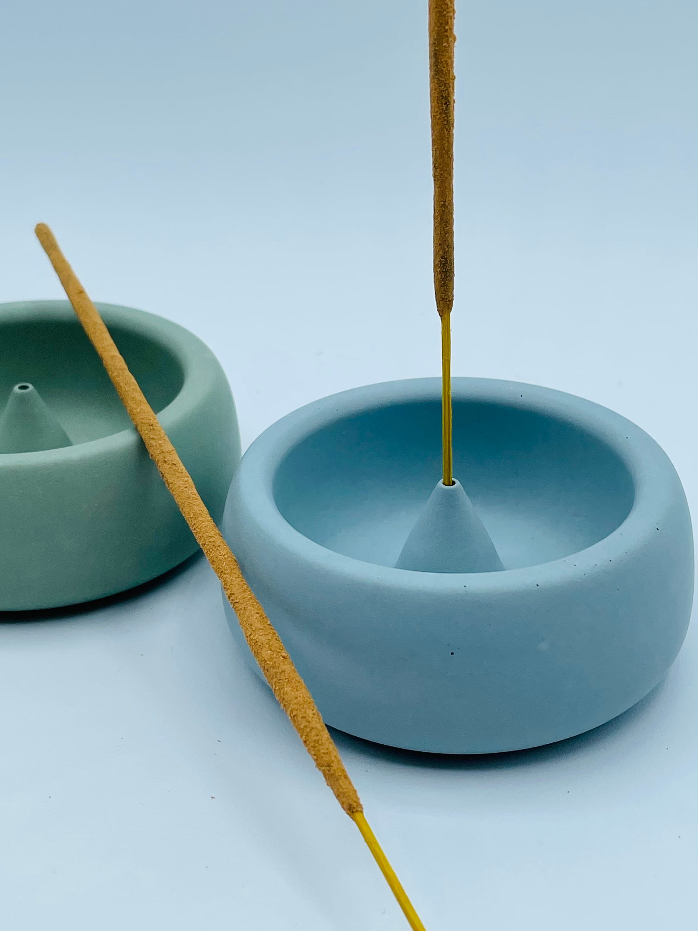 Incense Holder, Handmade Concrete