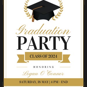 Graduation Invitation Class of 2024