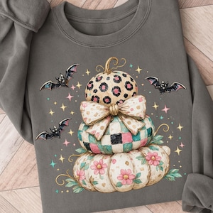Pastel Pumpkin PNG | Coquette Pumpkin Design | Brush Stroke Pumpkins | Boujee Halloween | Trendy Coquette Fall Design | Pink Halloween