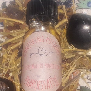 Fiery Wall of protection oil (Conjure mini oils)