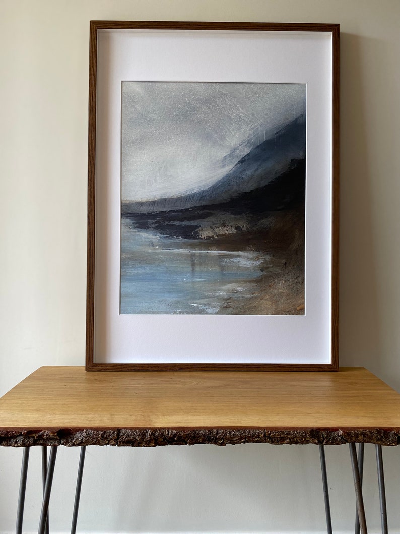 Scottish Mountain Landscape II Fine Art Giclée Print Borderless image 3