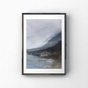 Scottish Mountain Landscape II Fine Art Giclée Print Borderless image 2