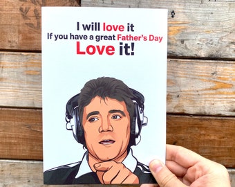 Kevin Keegan Father’s Day Card | Newcastle United | Geordie | NUFC | Tyneside | Toon | Newcastle Upon Tyne | Football | Gateshead