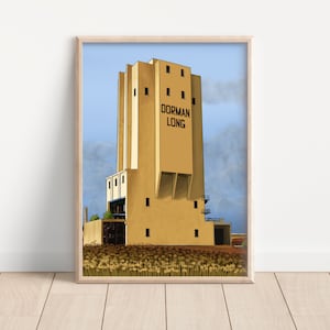Dorman Long Coke Oven Artwork | Middlesbrough | Teesside | North East England | Print | Poster | We Built The World | Teesside Steel