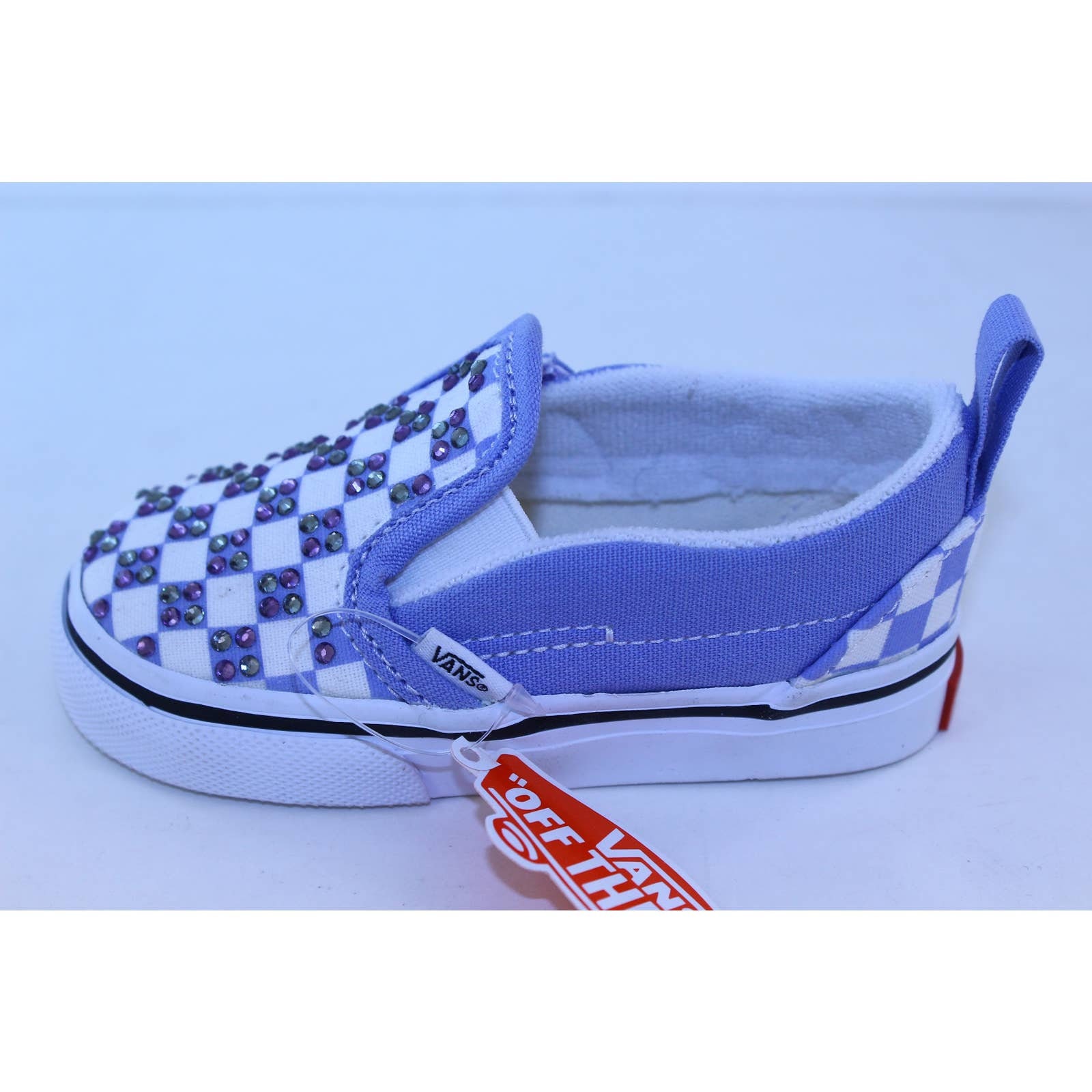 pale iris checkerboard vans