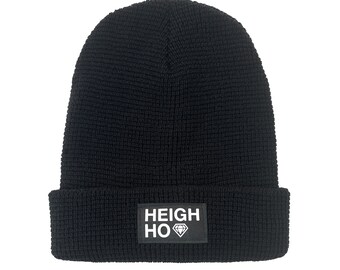 Heigh Ho Waffle Knit Beanie