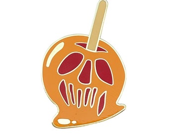 Caramel Poison Apple Pin