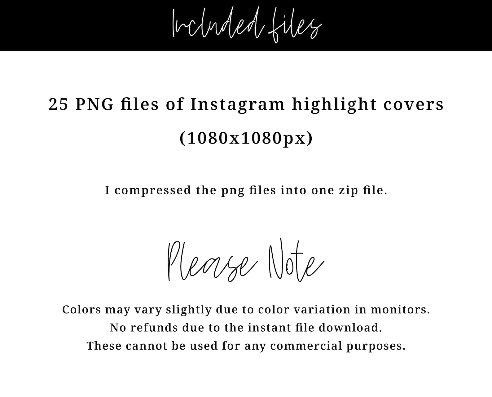 25 Black and White Gothic Instagram Highlight Covers, Monochrome