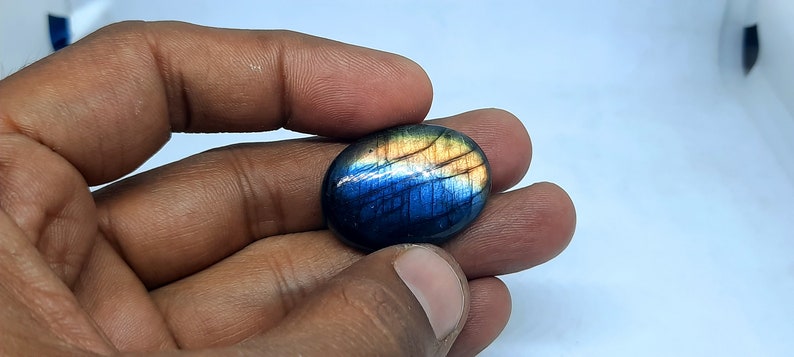 Labradorite Cabochon Gemstone Semi Precious Gemstone Handmade-8 grams,30mm X 22mm