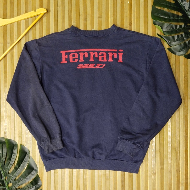 ferrari sweatshirt vintage