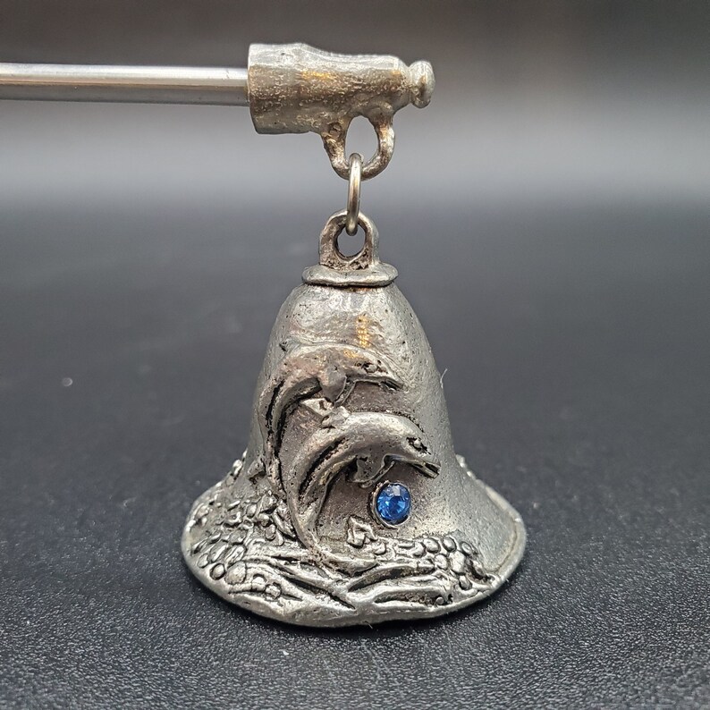 Vintage Pewter Comstock Candle Wick Snuffer and Votive Holder Etsy