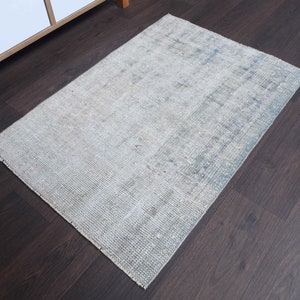 2.3x3.3 Ft Turkish rug, Bath mat, Bathroom rug, Vintage rug, Kitchen throw carpet, Door mat, Small rug, 2x3 Rug, Boho decor, Home decor