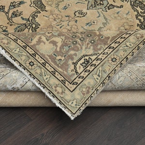300x3000 Vintage Teppich, Türkischer Teppich, Anatolischer Teppich, Übergroßer Teppich, Minimalistischer Teppich, Wohnzimmerteppich