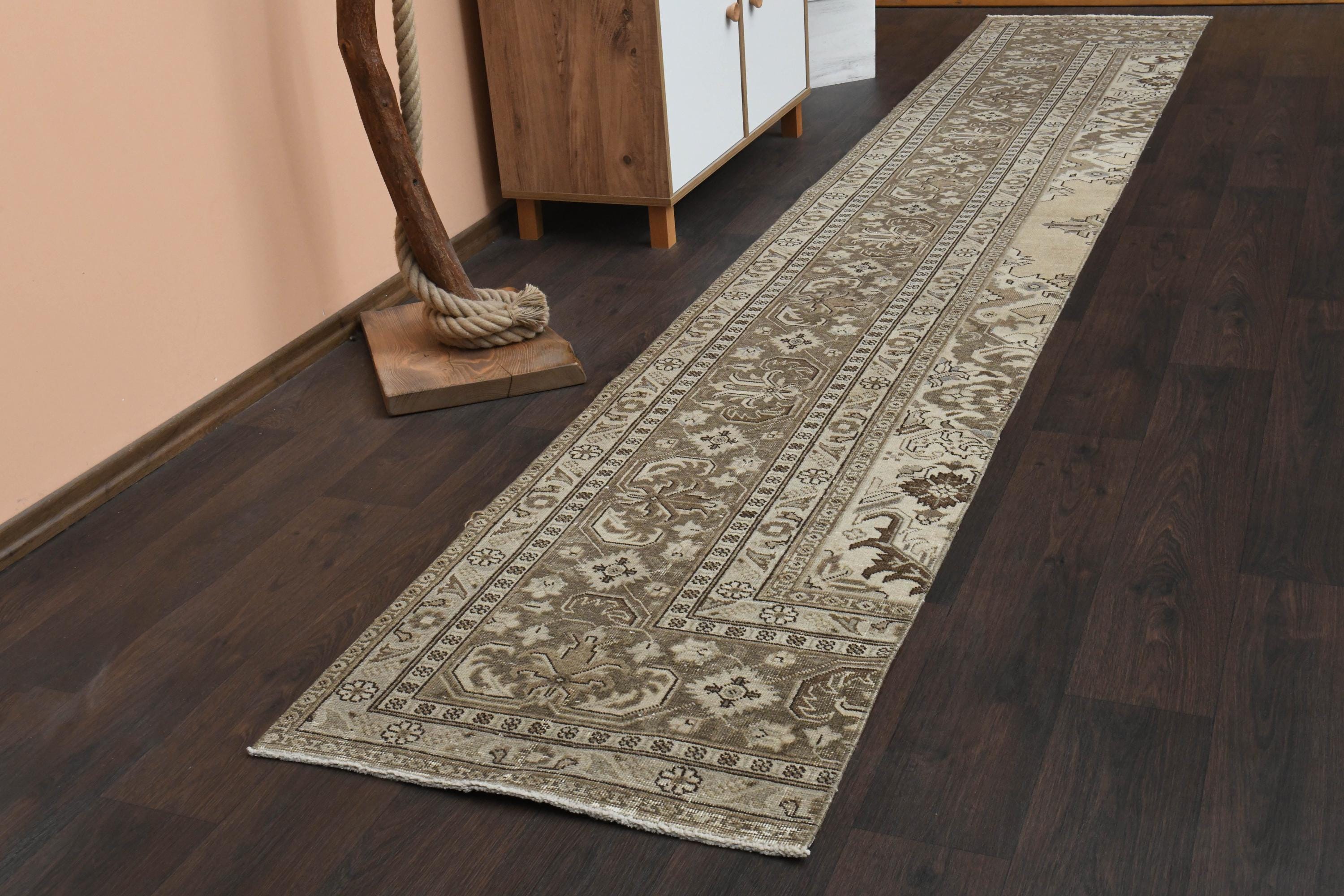 2x14 Persian Runner Rug, Runner Rug, Kitchen Rug, Handmade Rug, Turkish ...