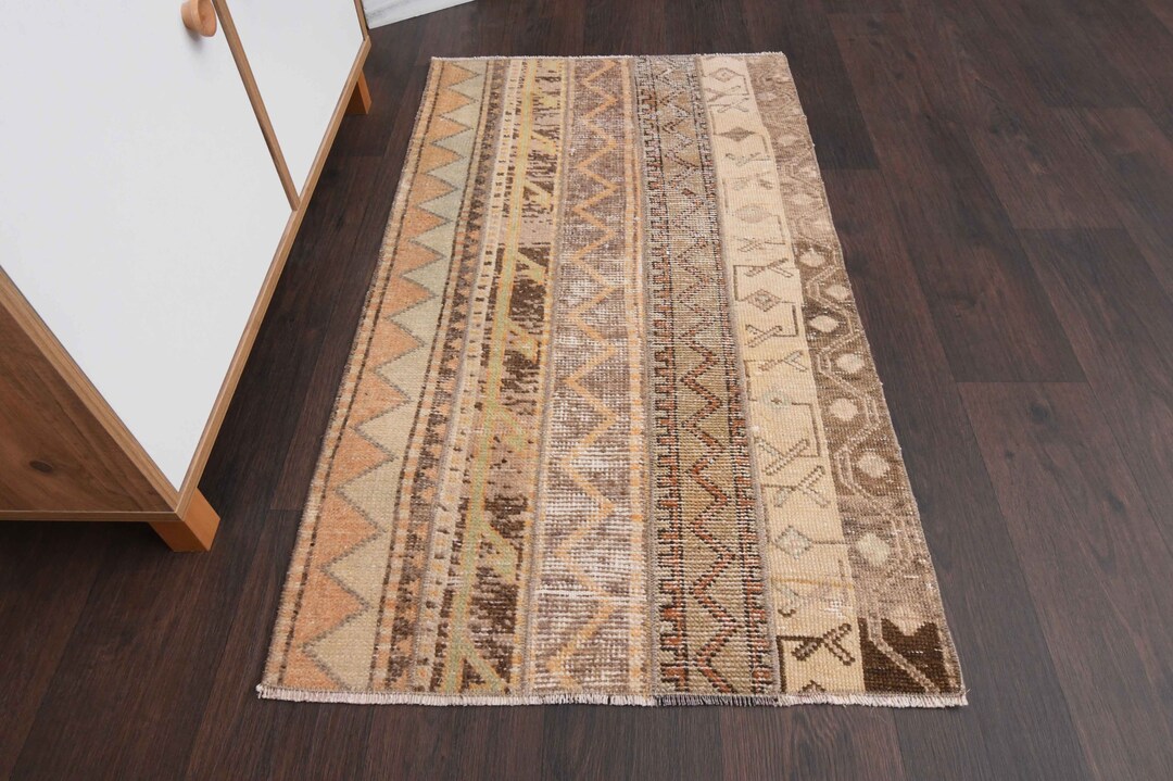 28x41 Rug 2.3x4.0 Ft Vintage Small Rug, Entryway Rug, Bath Mat, Bathroom Rug ...