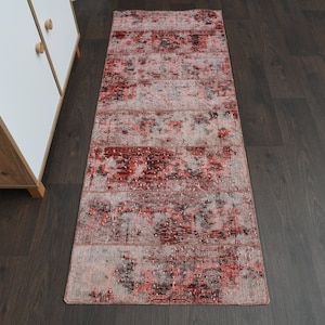 2.2x5.7 Ft Turkish runner rug, Vintage runner rug, Oushak runner, Wool rug, Anatolian rug, Kitchen rug, Runner rug, Entryway rug, 2x6 Rug
