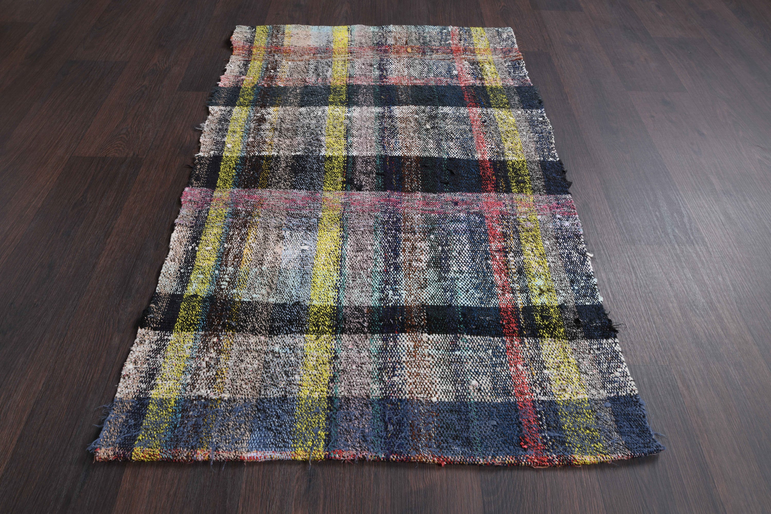 2.7x4.1 Ft Oushak wool rug, Turkish vintage rug, Farmhouse decor, One-of-a-Kind Handmade rug, 3x4 Area rug, Interior designer, Kids room rug