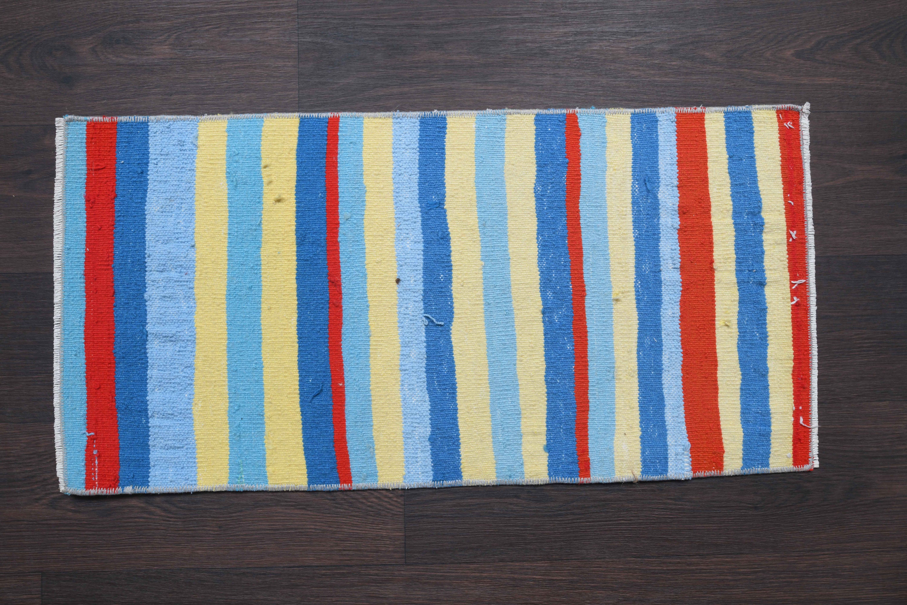 1.4x2.7 Ft Turkish Small Rug Bath Mat Bathroom Rug Kitchen Etsy UK