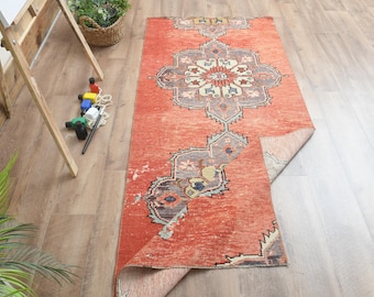 Vintage Rug, Turkish Rug, 7x10 Large Rugs, Oushak Rug, Rugs For