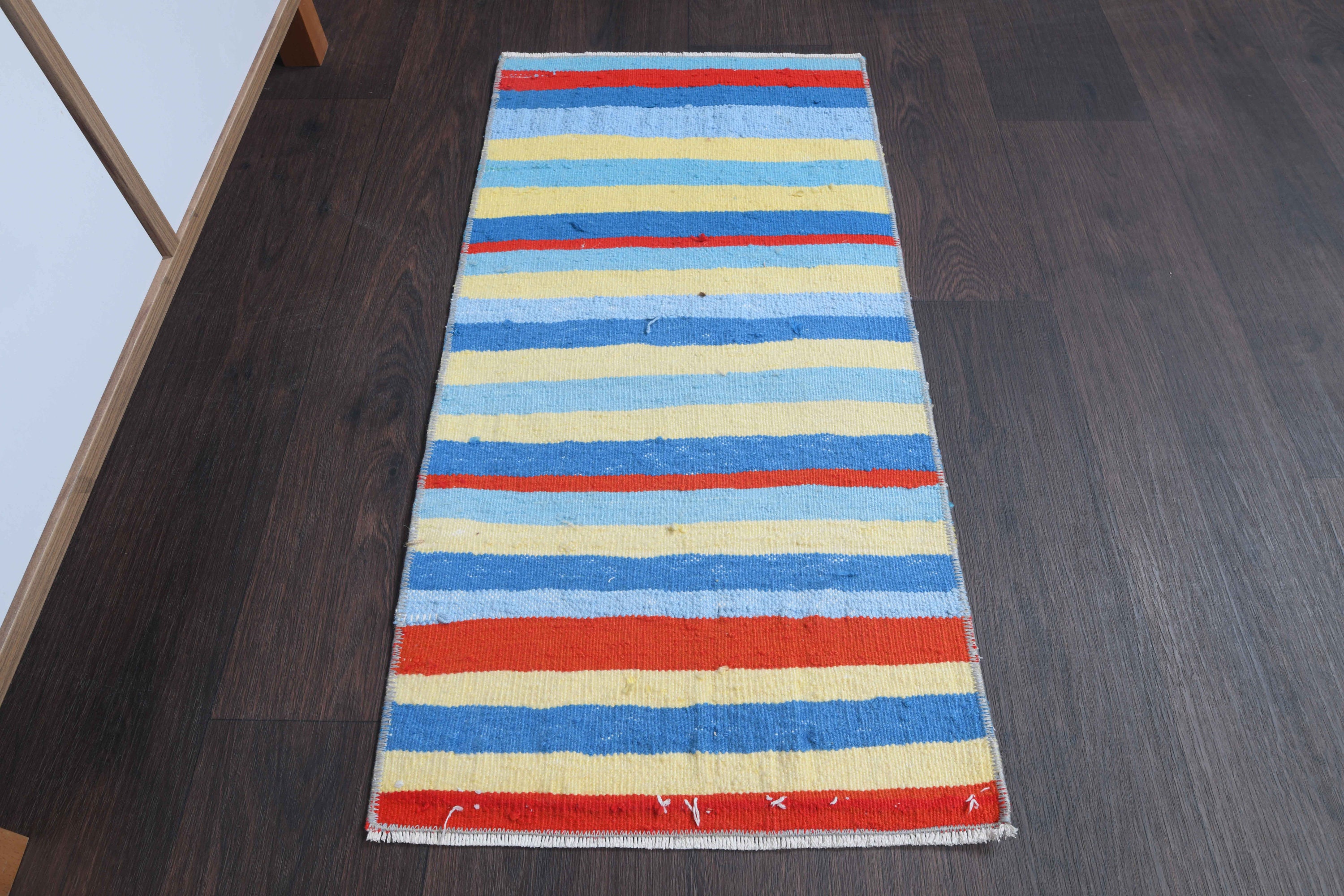 1.4x2.7 Ft Turkish Small Rug Bath Mat Bathroom Rug Kitchen Etsy UK