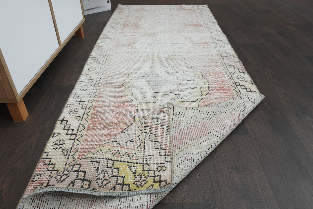 80's Vintage rug】190×111cm アフガン トルクメン 80's Vintage rug