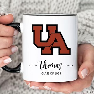University Graduation Class Of 2025 Mug, Custom University Logo Mug, Acceptance Gift, Graduation Gift, College Logo Mug, Class Of 2025 Gift