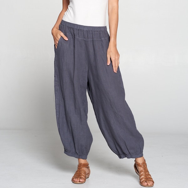 Linen Pants Etsy