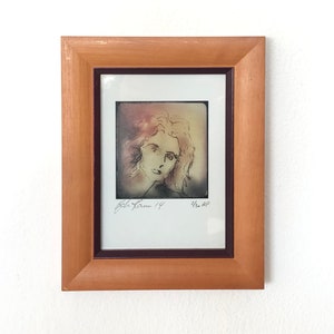 Limited edition “Woman Gallery” framed print - by John Hansen, Denmark 2014